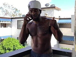 creamy fuck with mrsfeedme and rome major, her big bouncy ass riding in cowgirl position!