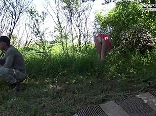 Behind The Scenes Of Black Anamary Fucked Outdoor