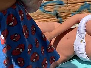 My Stepmom Comes Home Tired and I Fuck Her Ass with Sex Toys