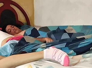 I woke up next to my stepsister horny. Did I fuck her hungry pussy?