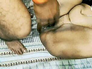 desi wife gets shaved pussy licked and fucked hard-core with teen 18+