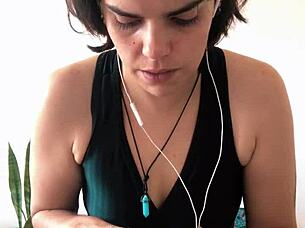 The chubby latina gets pounded in missionary by big cock