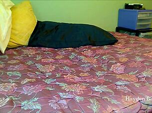 Hayden Moans During Sneaker Masturbation