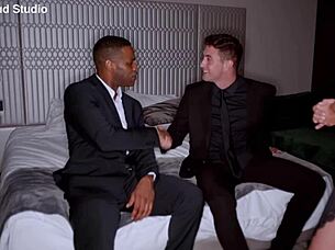 petite la sirena 69 in interracial threesome humiliation