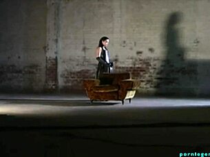 Belladonna in black stockings enjoys a relaxing session