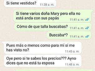 Doña Mary Craves Cock Since Husband Won't Satisfy Her