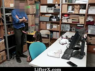 Suspect Jasmine Grey Attempts To Hide Stolen Goods In Office