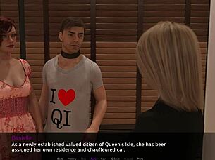 lets play gynocracy part 1, muff diving humiliation