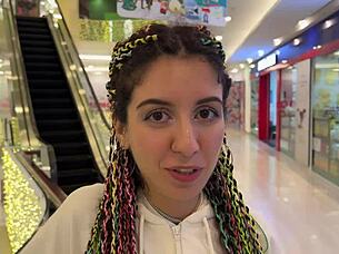 uhh, crazy public cumwalk and blowjob in shoppin’ mall toilet