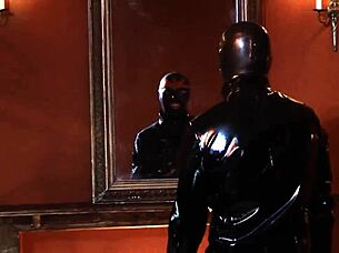 european group fucking in latex with bdsm bondage