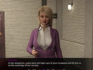 lets play gynocracy part 1, muff diving humiliation