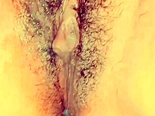 Beautiful Indian virgin pussy close-up shaved