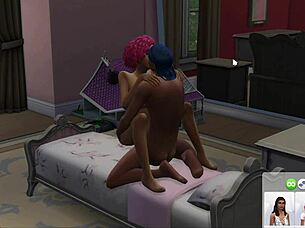 Erika Acharya and her step brother get caught fucking by step father