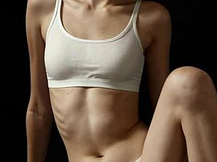 These cute Romanian girls strut in sexy panties and lingerie, barefoot and all! 😍