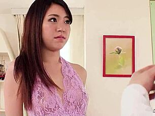 look at this petite japanese teen taking cum inside from an old client in japan