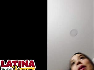 amy love tries her first big white cock in an interview