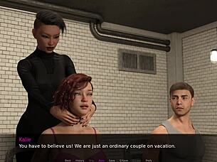 lets play gynocracy part 1, muff diving humiliation