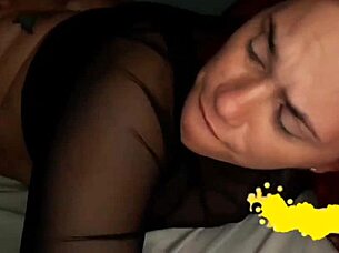 Two Lucky Guys Join Me For A Steamy Threesome After Swing Party.