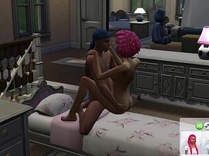 Erika Acharya and her step brother get caught fucking by step father