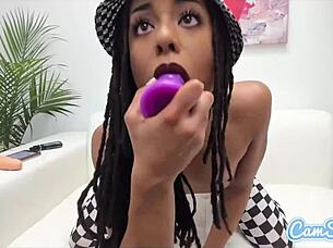 kira noir, why are you playing with that dildo on webcam?