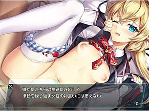 unitia yudette in her school uniform from anime