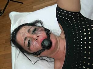 anal babe banged from behind 😈