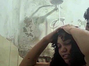 Stepmother rides monster cock while husband is away