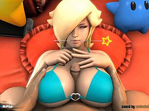 in the 1 2 switch series, she switches between titty fucking and other actions with big tits