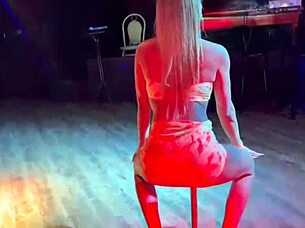 husband and wife explore swing house