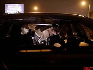 Petite Teen 18+ Submits To Two Men With Monster Cocks In Hardcore Threesome