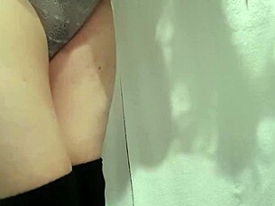 i'm under the sink cam, watching her panties in the toilet, voyeur style