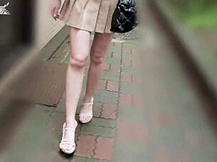 Shy Office Lady Who Dreams Of Modeling Returns With Mouthful Of Cum!