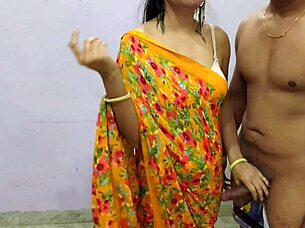 Saara, the hot teacher, gets her tight ass fucked hard twice on her first college day