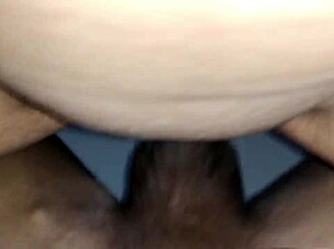 Latina brunette milf takes big cock in swollen pussy