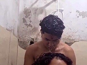 Stepmother rides monster cock while husband is away