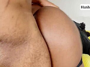 movie night sneaky quiet sex with my sweet ebony pink pussy step-sis compilation