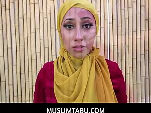 Kira Perez cheats on her husband with the trainer while wearing hijab