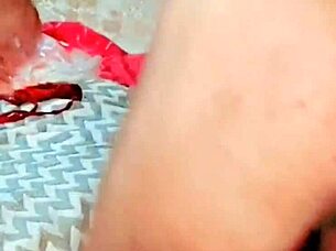 red hot sissy takes control with anal toys and strapon