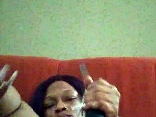 i am making myself a creamy dessert