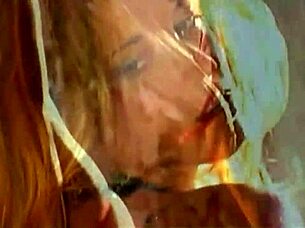 Vintage babes dildo each other to orgasm