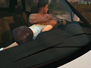 Gta 5- Franklin Gets A Hooker Service