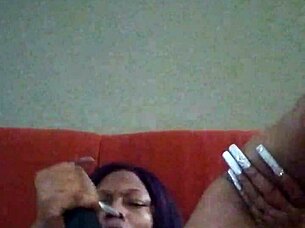 i am making myself a creamy dessert