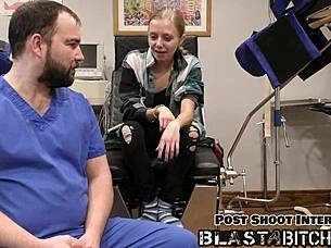 Ava Siren feels ecstasy sucking dick and getting pussy blasted with cum