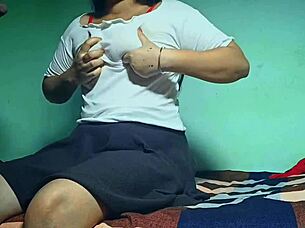 desi girlfriend felt so good getting hard blowjob and fucked