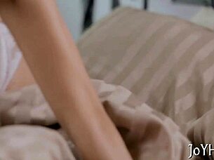 Oh Wow, Watch This Skillful Young 18+ Nympho Suck Cock And Lick Balls On The Couch!