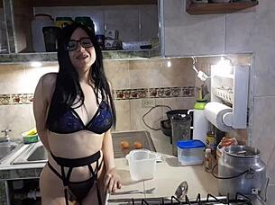 estefani naked pancakes