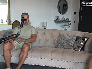 Busty Pawg Milf Odette Rides Big Cock in Cowgirl, Close Up on Clit and Face Fucking.