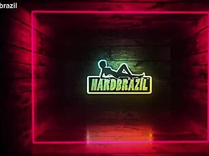 Russah's Debuting With Intense DP On Hardbrazil!