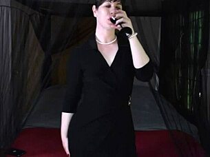 housewife moans, double penetrate my shaved pussy with toys