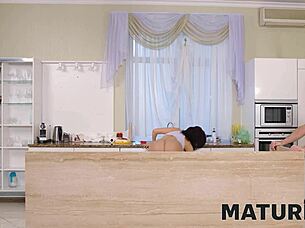 Unbelievable! Mature4K Lady Relishes Every Moment with Bold Stud!